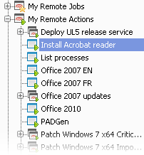 My Remote Actions
